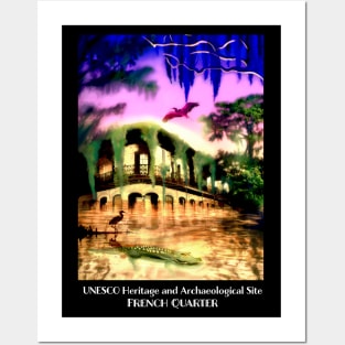 French Quarter UNESCO Heritage Site Posters and Art